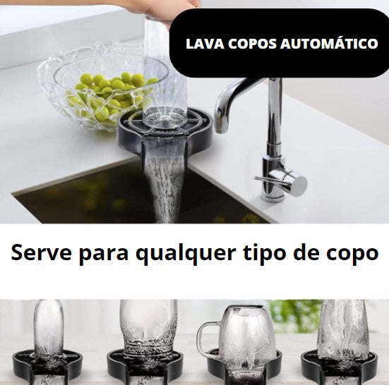 Lava copos automático