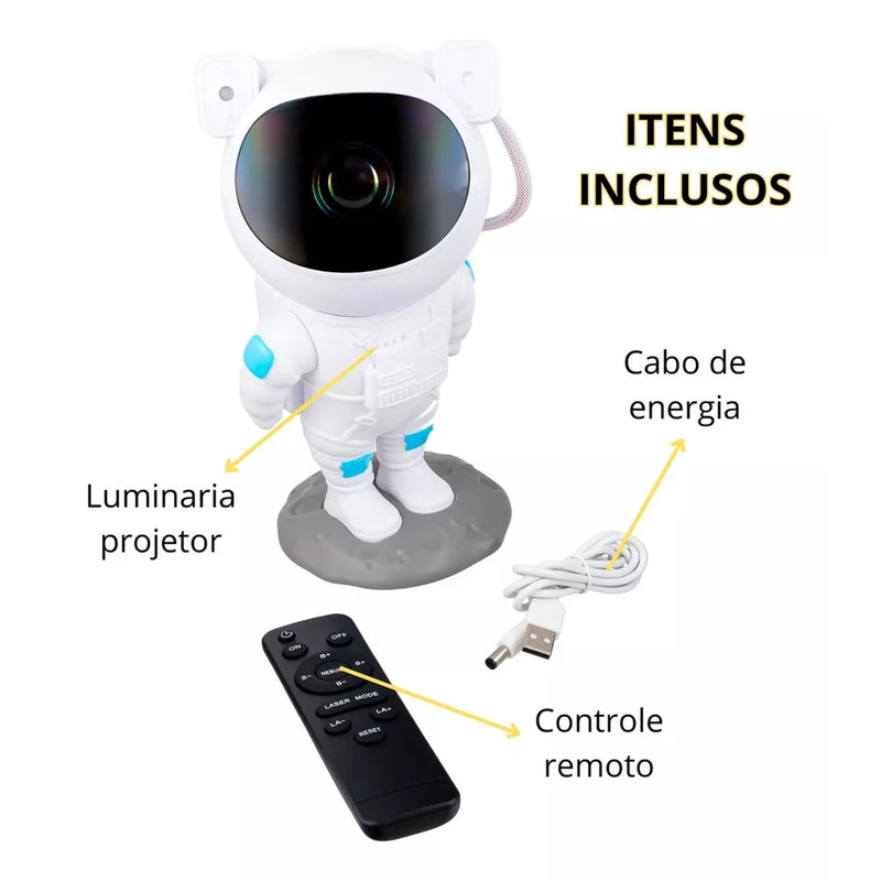 Companheiro Intergalático Luminauta™- Projetor Espacial de Galáxias