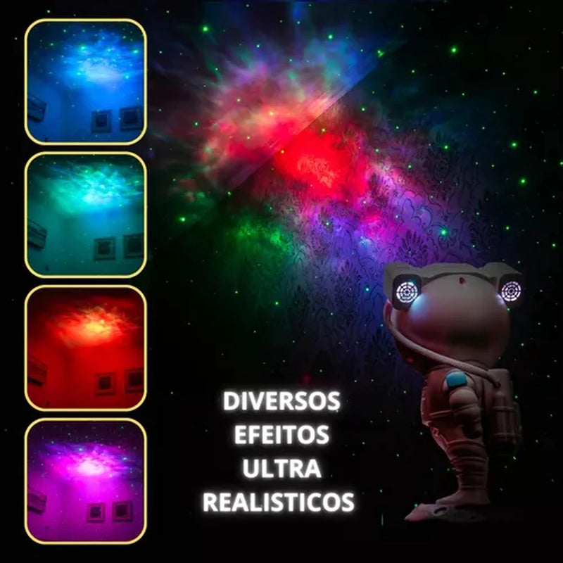 Companheiro Intergalático Luminauta™- Projetor Espacial de Galáxias